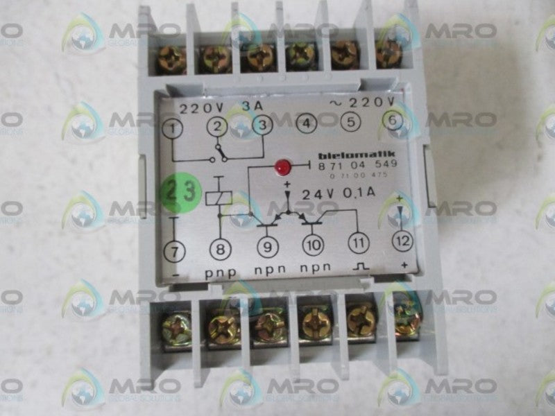 BIELOMATIK 871 04 549  NSNP