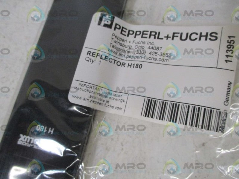 PEPPERL+FUCHS H180 REFLECTOR * NEW IN A FACTORY BAG *
