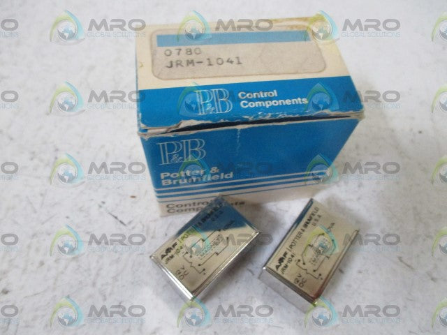 LOT OF 2 POTTER & BRUMFIELD JRM-1041 RELAY *NEW IN BOX*