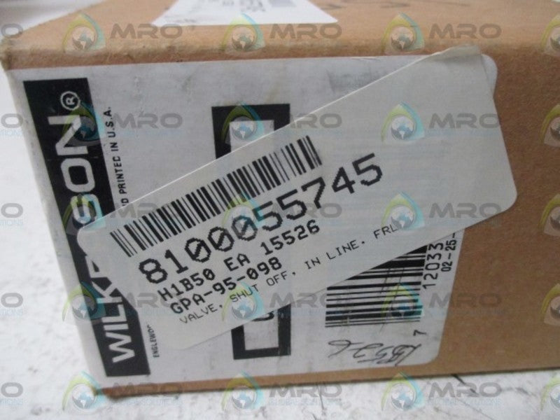 WILKERSON GPA-95-098 NSMP
