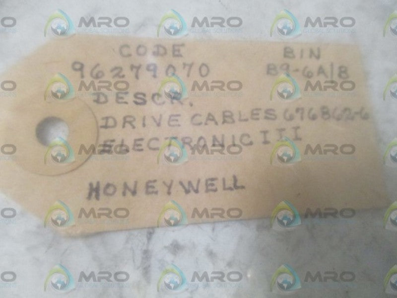 HONEYWELL 96279070 DRIVE CABLES  NSNP IN A BAG