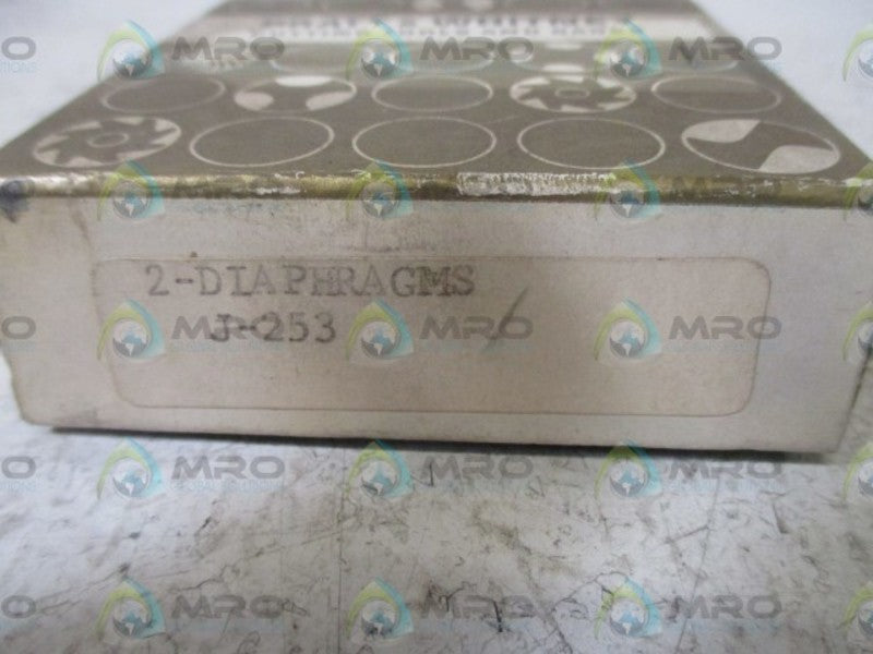 PRATT & WHITNEY CUTTING TOOLS J-253 2-DIAPHRAGRAM  NSMP