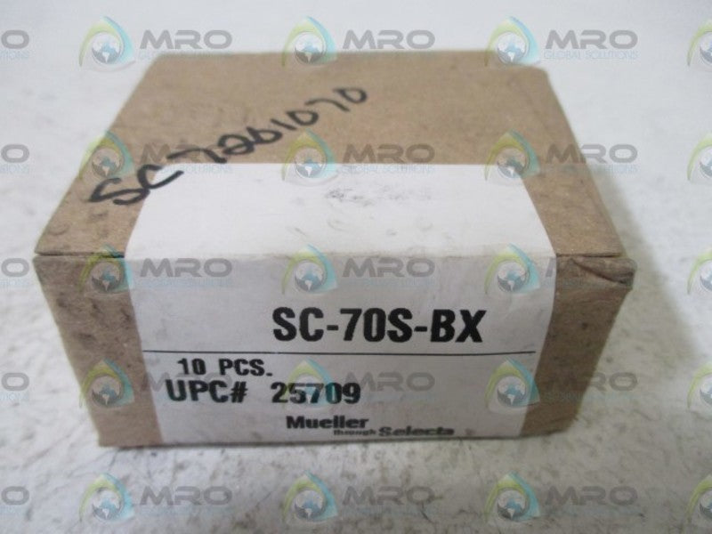 LOT OF 10 MUELLER SC-70S-BX CLIPS NSMP