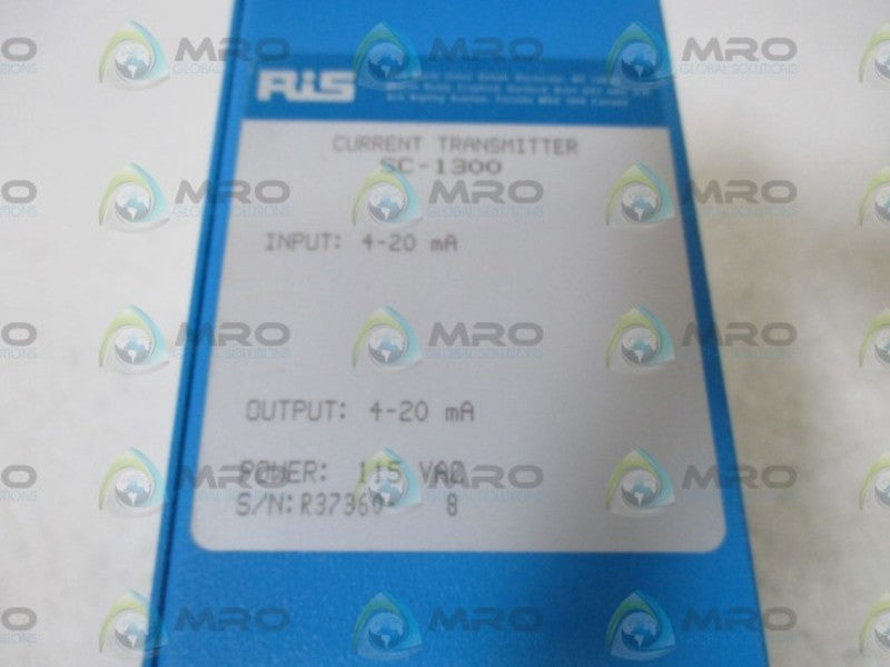 RIS SC-1300 CURRENT TRANSMITTER  NSMP