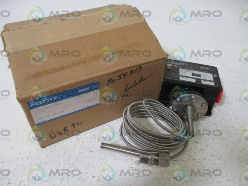 ASHCROFT T420T10030 XBX TEMPERATURE SWITCH  NSMP