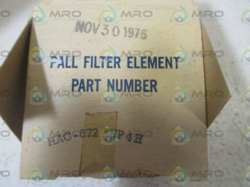 PALL HAC-572-FUP-4H FILTER ELEMENT  NSMP