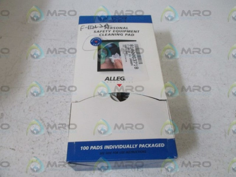 LOT OF 100 ALLEGRO 5BB-13461 WIPE PADS NSMP