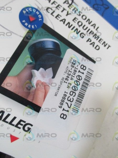 LOT OF 100 ALLEGRO 5BB-13461 WIPE PADS NSMP