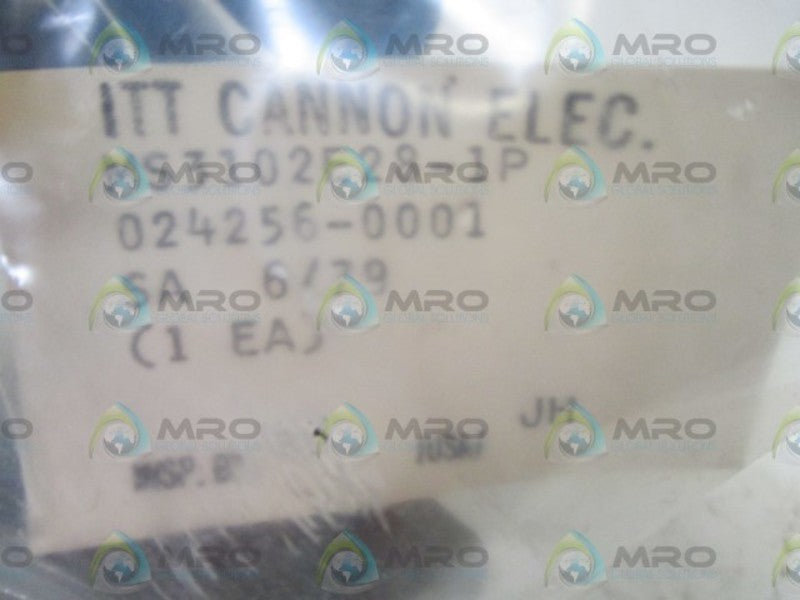 ITT MS3102E28-1P CONNECTOR  NSNP IN A BAG