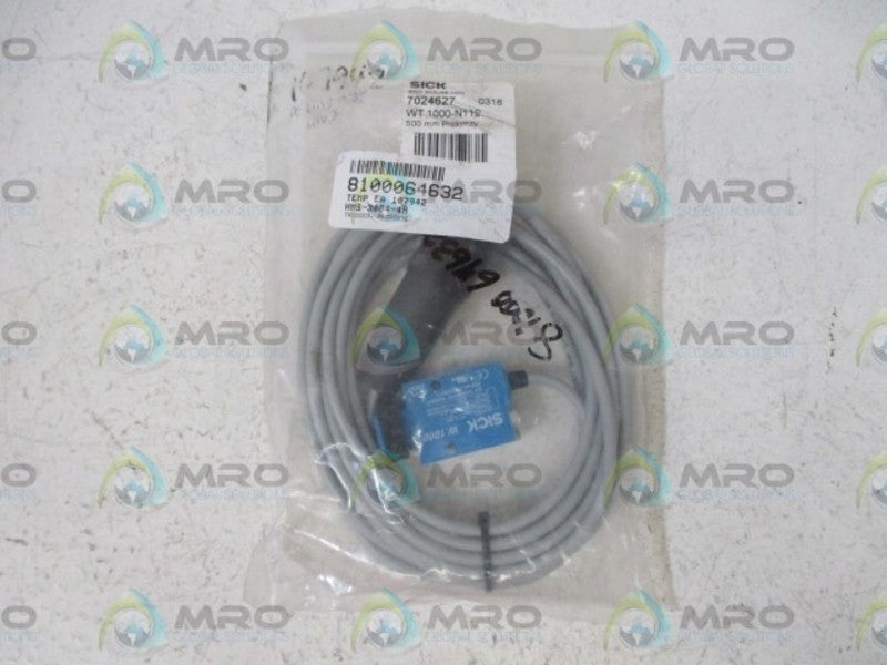 SICK WT1000-N119 PHOTOELECTRIC SENSOR NSNP IN A BAG