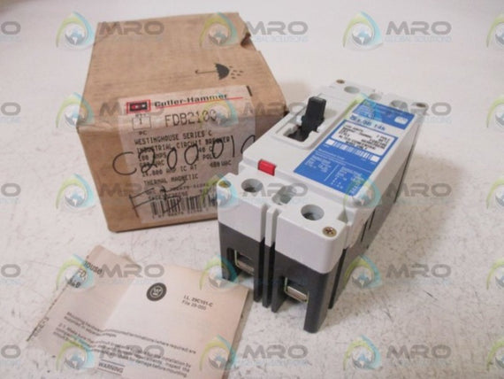 CUTLER HAMMER FDB2100 CIRCUIT BREAKER * NEW IN BOX *