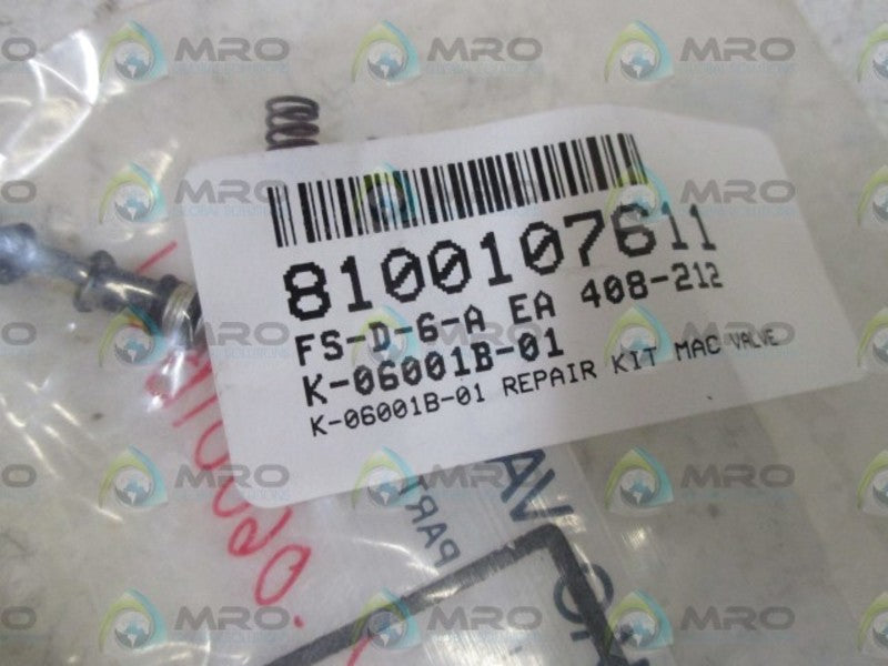 MAC K-06001B-01 REBUILD KIT  NSMP
