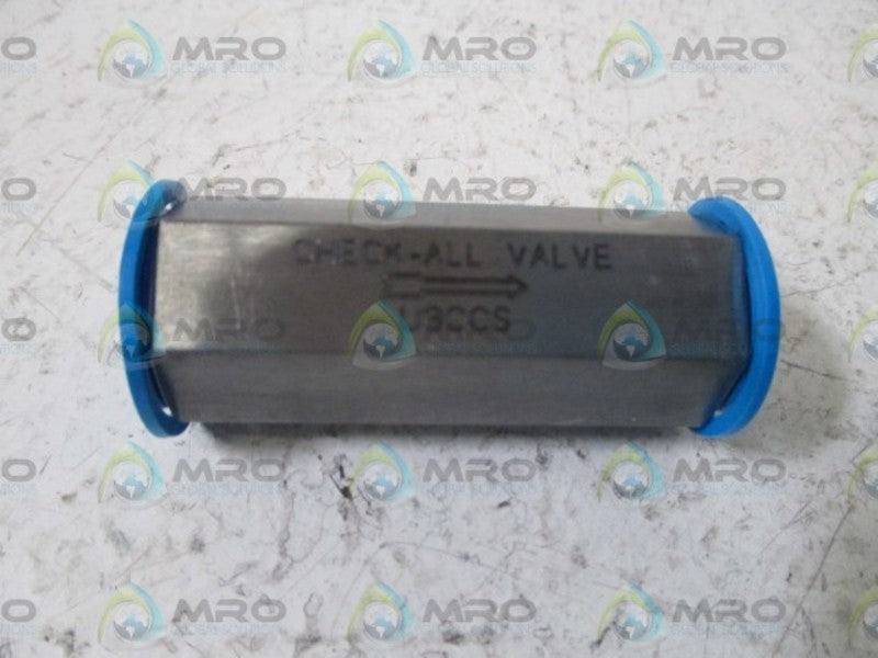 U3CCS CHECK-ALL VALVES  NSNP