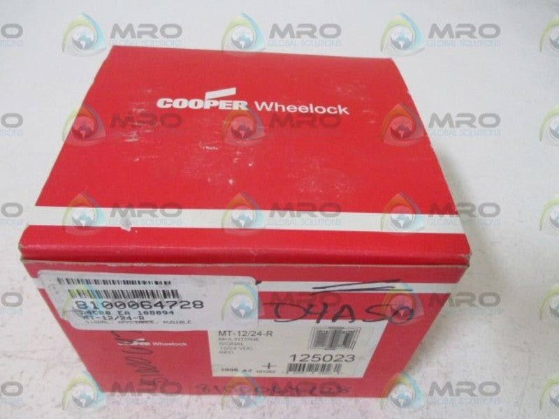 COOPER MT-12/24-R MULTITONE SIGNAL 12/24VDC  NSMP