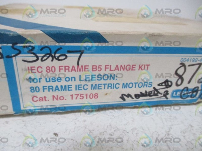 LESSON 175108 IEC FRAME B5 FLANGE KIT  NSMP