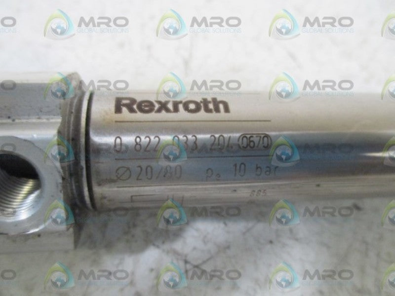 REXROTH 0 822 033 205 PNEUMATIC CYLINER  UNMP