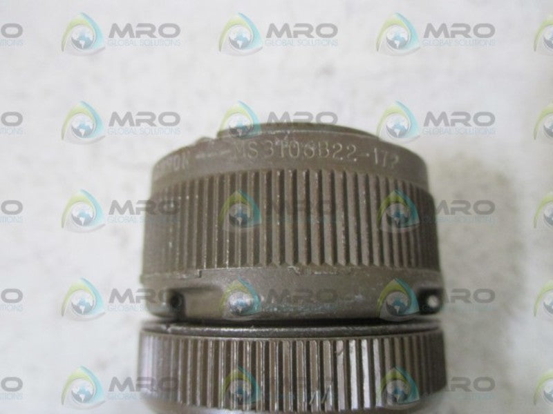 ITT MS3106B22-17P CONNECTOR  NSNP