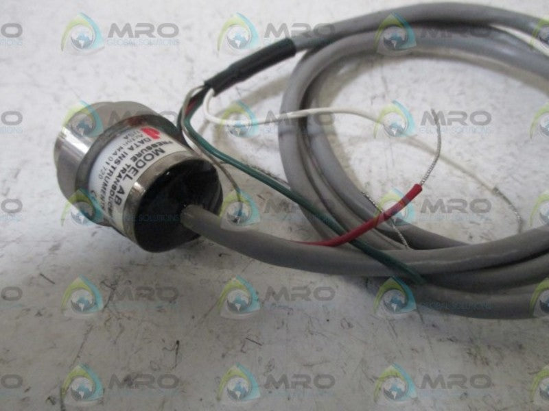 INDUSTRIAL MRO P MODEL AB PRESSURE TRANSDUCER * NEW NO BOX *