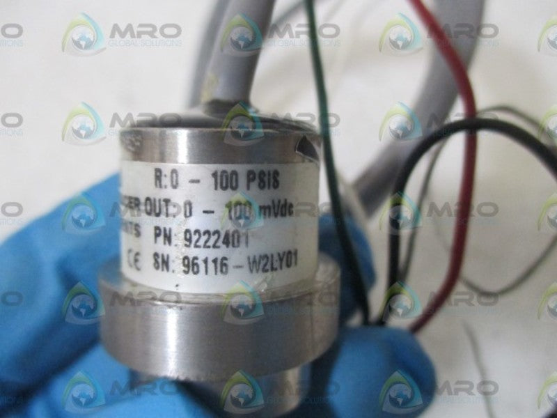 INDUSTRIAL MRO P MODEL AB PRESSURE TRANSDUCER * NEW NO BOX *