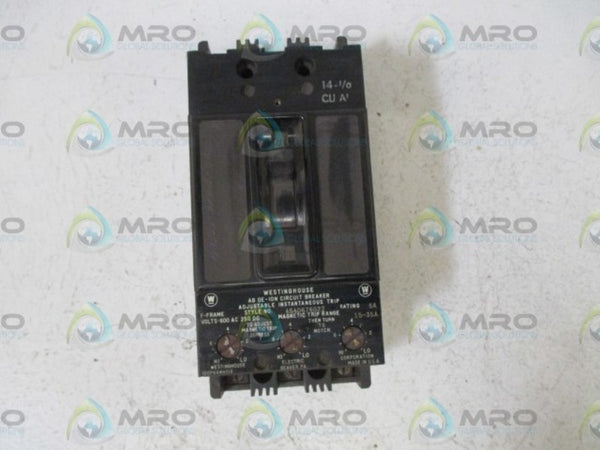 WESTINGHOUSE 454D676G22 CIRCUIT BREAKER  UNMP