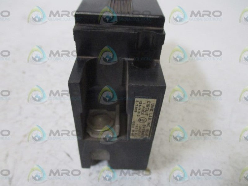 WESTINGHOUSE 1532372 CIRCUIT BREAKER  UNMP