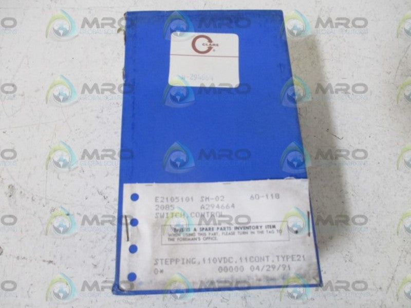 CLARE A-294664 CONTROL SWITCH  NSMP