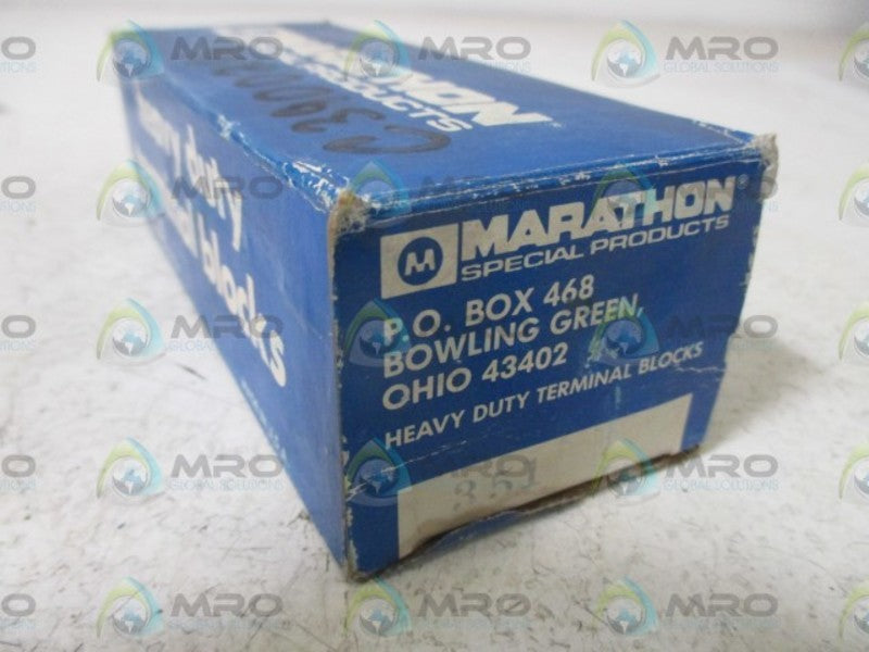 LOT OF 2 MARATHON 351 TERMINAL BLOCKS NSMP