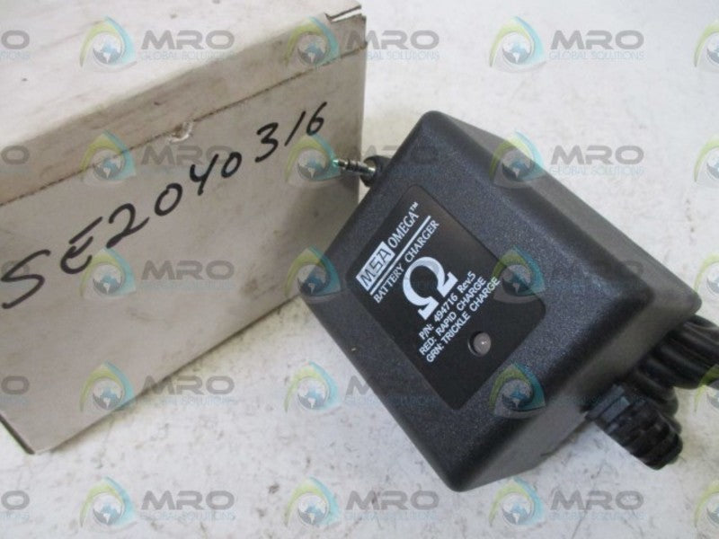 MSA OMEGA 494716 BATTERY CHARGER  NSMP