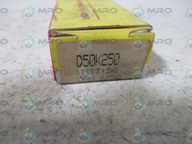 OHMITE D50K250 RESISTOR  NSMP