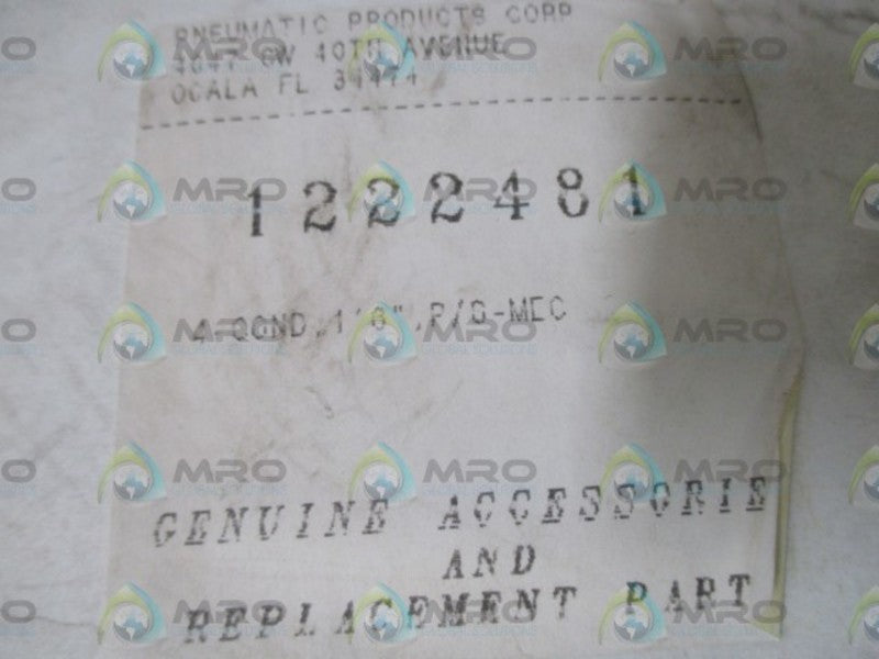 PNEUMATIC PRODUCTS CORP. 1222481  ORIGINAL PACKAGE