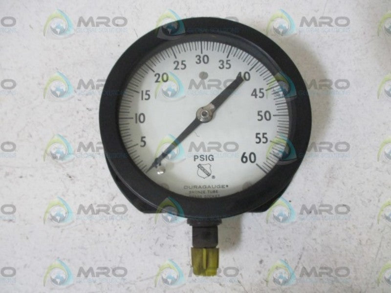 ASHCROFT 451379A1/4LC-60# DURAGAUGE 0-60 PSI  NSMP