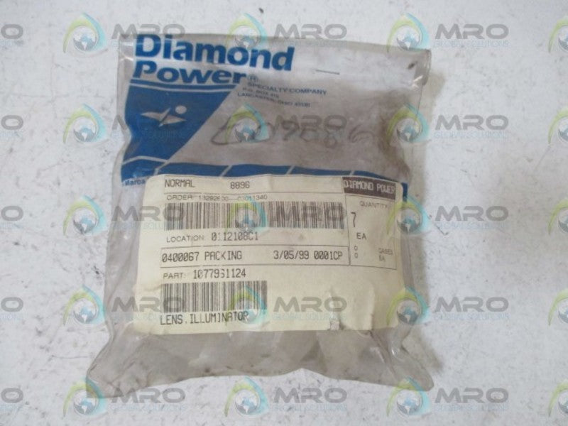 LOT OF 7 DIAMOND 1077961124 ILLUMINATOR LEN NSNP IN A FACTORY BAG