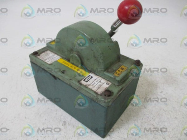 HUBBELL TYPE 4211 1188M1S MASTER SWITCH CONTROL  UNMP