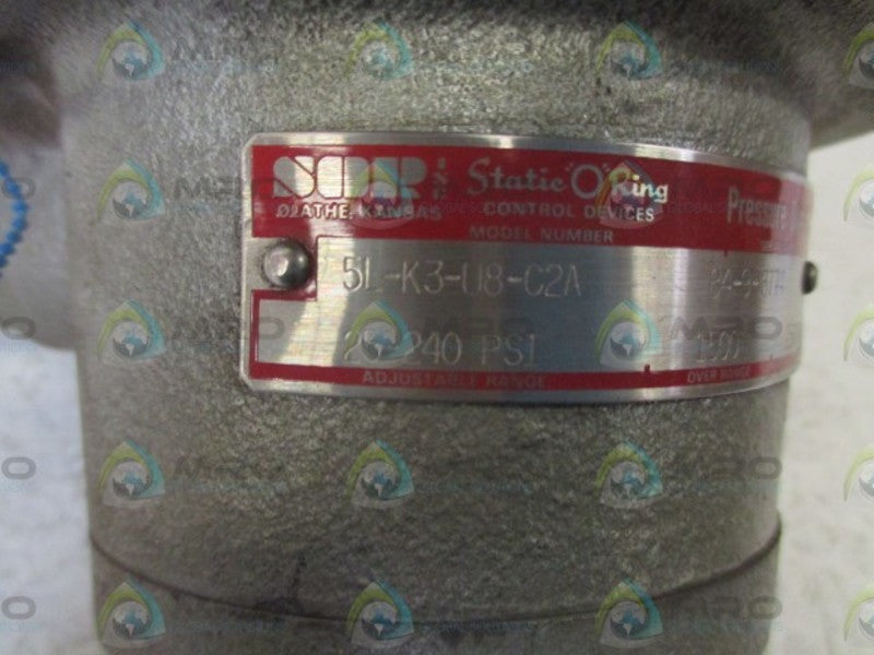 SOR 5L-K3-U8-C2A PRESSURE SWITCH  NSNP