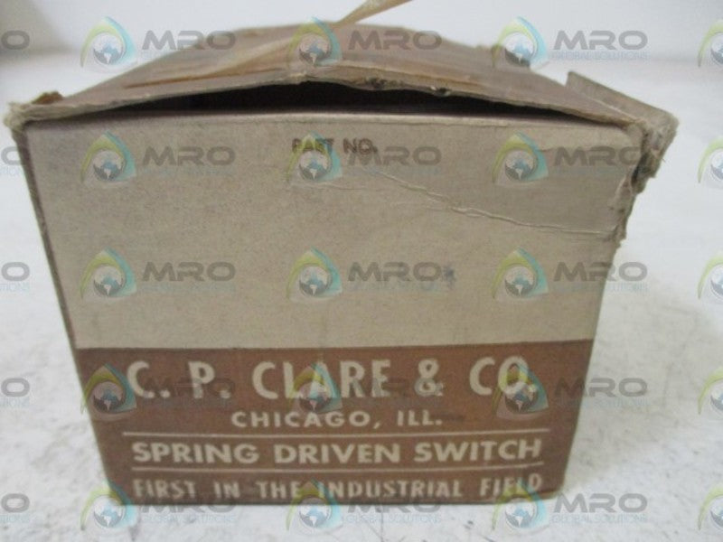 C.P. CLARE & CO. A29466 SPRING DRIVEN SWITCH  NSMP