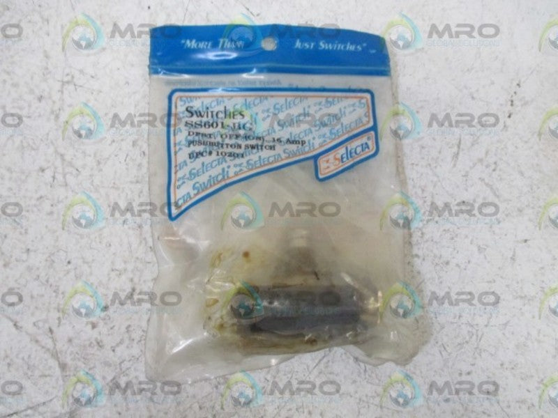 LOT OF 8 SELECTA SS601-BG PUSHBUTTON SWITCH *NEW IN A FACTORY BAG*