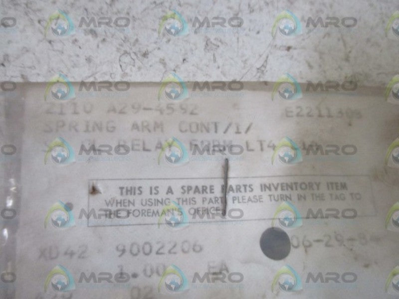 2110 A29-4592 SPRING ARM CONTACT  NSNP IN A BAG