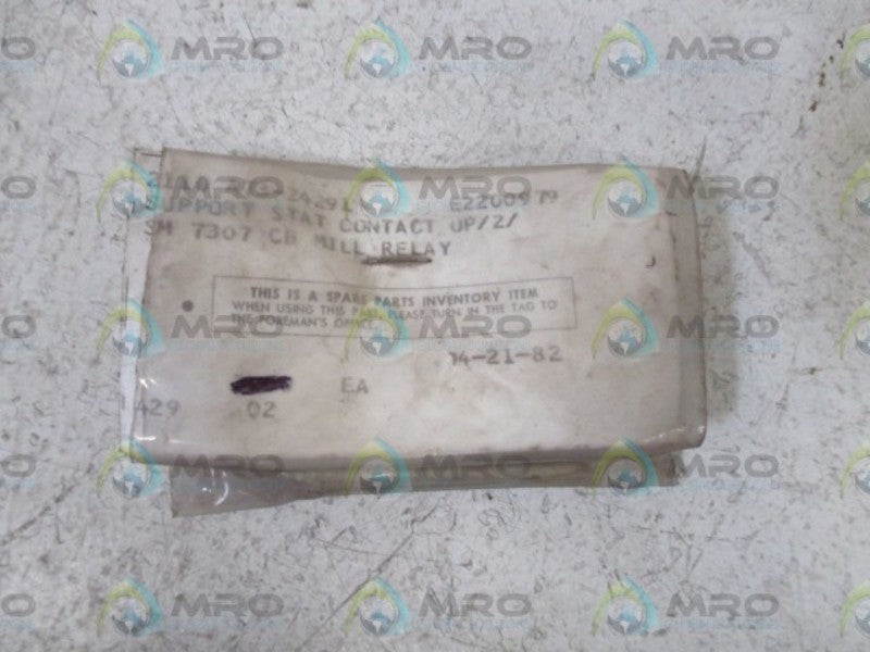 LOT OF 4 2110 A73-24291 SUPPORT STAT CONTACT NSNP IN A BAG
