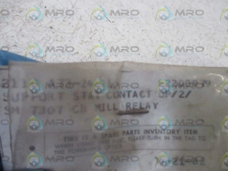 LOT OF 4 2110 A73-24291 SUPPORT STAT CONTACT NSNP IN A BAG