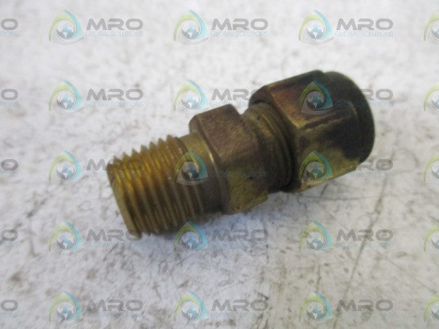LOT OF 60 PARKER 6-4- FBZ-B BRASS TUBE PIPE FITTING *NEW IN BOX*