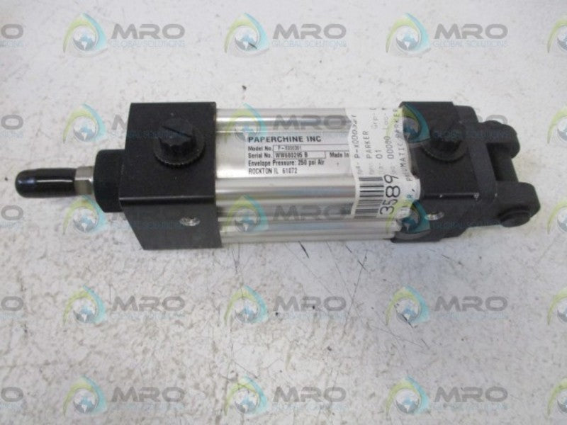 PAPERCHINE P-X000301 PNEUMATIC CYLINDER  NSNP