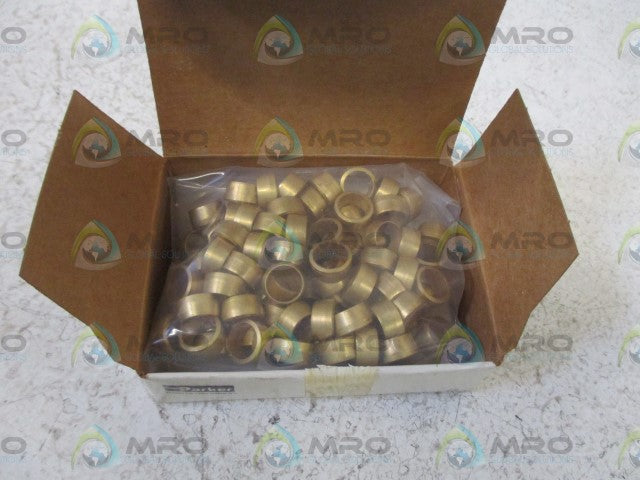 LOT OF 100 PARKER 6 TZ-B CPI-FITTING *NEW IN BOX*