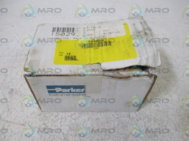 LOT OF 13 PARKER 8-8 FBZ-B MALE CONNECTOR *NEW IN BOX*