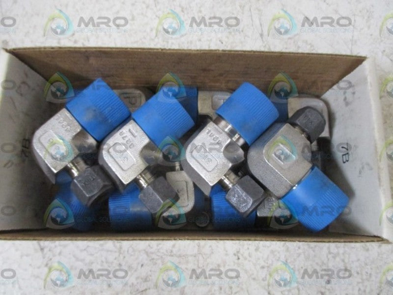 LOT OF 10 PARKER 4-8 CBZ-SS MALE ELBOW NSMP