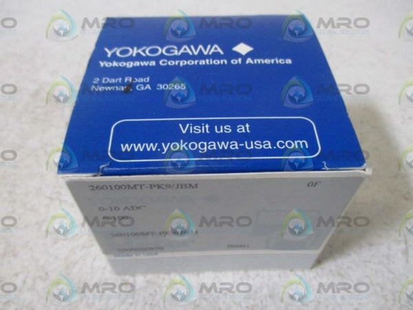 YOKOGAWA 260100MT-PK9/JBM GAUGE 0-100PSI  NSMP