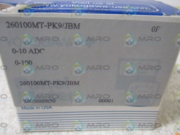 YOKOGAWA 260100MT-PK9/JBM GAUGE 0-100PSI  NSMP