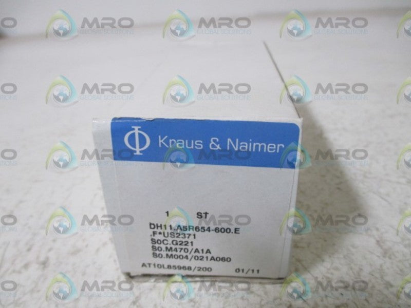 KRAUS & NAIMER DH11.A5R654-600.E  NSMP