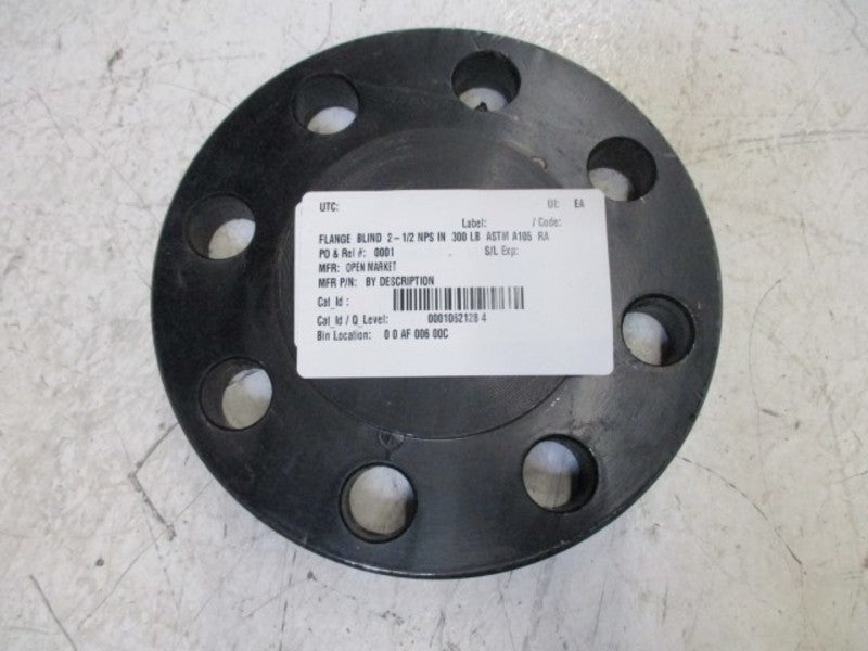 OPEN MARKET SA105605 FLANGE BLIND 2 1/2   NSNP