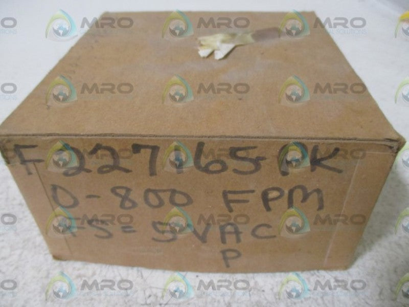 ELECTRIC SPEED F227165-PL GAGUE 0-800 PSI  NSMP