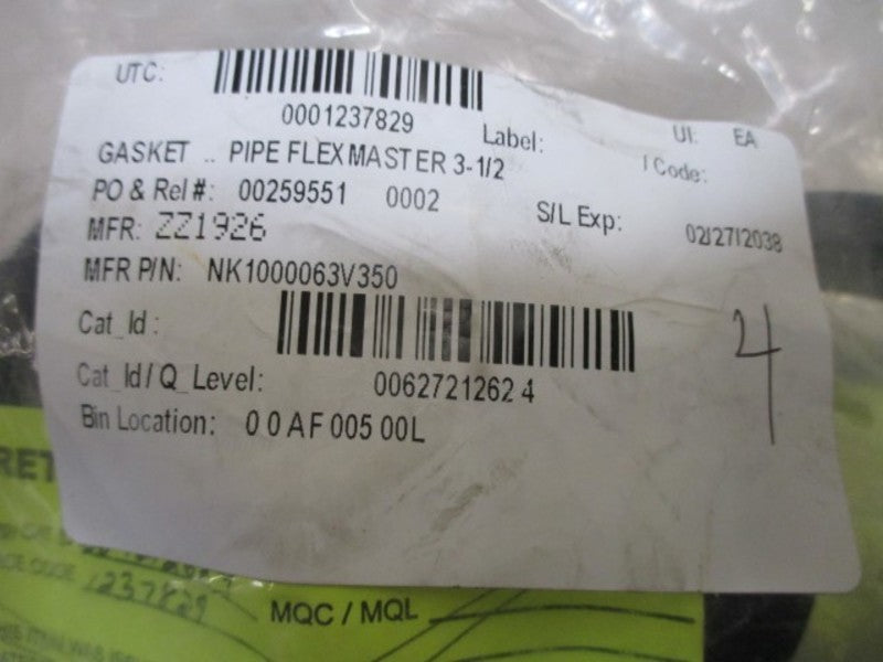 NK1000063V350 PIPE FLEX GASKET  NSNP